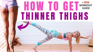 Get THINNER THIGHS from home in 8 minutes [upl. by Tobiah350]