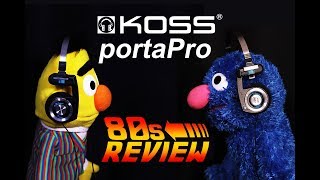 KOSS PortaPro Headphones 🎧 Bert’s Review [upl. by Eirtemed]