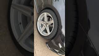 2018 golf R 18x9 et 45 24540r18 tires [upl. by Odnarb]