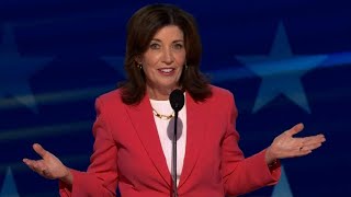 New York Gov Kathy Hochul full speech at 2024 DNC Aug 19 2024 [upl. by Eugilegna]