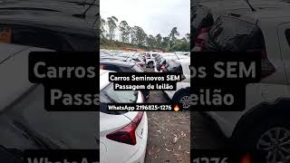 Carros Seminovos SEM Passagem de leilão [upl. by Reahard]