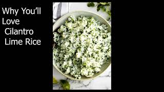 How to Make Cilantro Lime Rice  Serve and Store [upl. by Libbey]