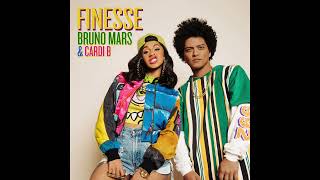 Finesse feat Cardi B Clean Version Audio  Bruno Mars [upl. by Banky22]