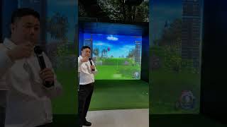 Golf simulator กับEpso EB630SU [upl. by Ahsrat]