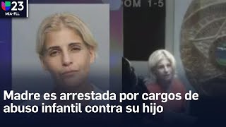 Madre de MiamiDade es arrestada y enfrenta cargos de abuso infantil [upl. by Chance952]