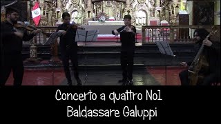 11° FBL  Concerto a Quattro N° 1  Baldessare Galuppe  CAMERATA DEI FIORI [upl. by Halona989]