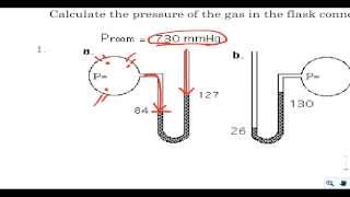 Manometer Example Problems [upl. by Acirret]