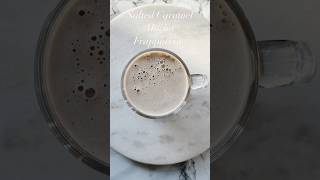 ASMR Salted Caramel Mocha Frappuccino Recipe  Salted Caramel Mocha Frappuccino Recipe  shorts [upl. by Porte229]