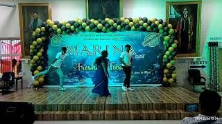 Raa Raju movie Bangaru chilaka song dance performance By Au Students [upl. by Gill218]