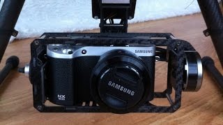 Samsung NX500 aerial video with DJI S900 and Arris ZhaoYun gimbal [upl. by Dinsmore]