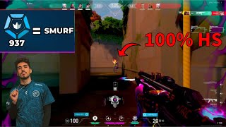 This is Perfect Crosshair Placement 100 HS Valorant Visual Guide 2025 [upl. by Oilegor]