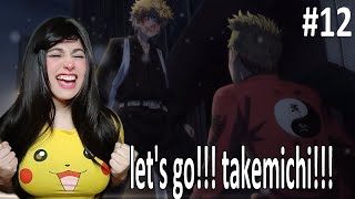 TAKEMICHI VS KISAKI PARADISE LOST TOKYO REVENGERS SEASON 3 EPISODE 12 REACTION [upl. by Epuladaugairam]