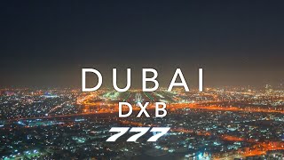 DUBAI  BOEING 777 LANDING 4K [upl. by Aivatnohs]