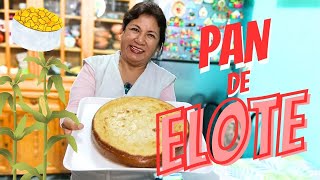 🌽Prepara un rico pan de elote casero sin batidora 🥧 [upl. by Noned]