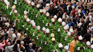 Synod Mass Vatican [upl. by Idyh]