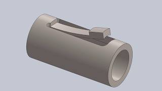 Animating a flex feature in Solidworks [upl. by Dang490]