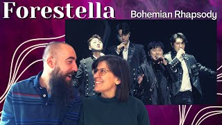 Forestella  Bohemian Rhapsody REACTION with my wife [upl. by Esyli]