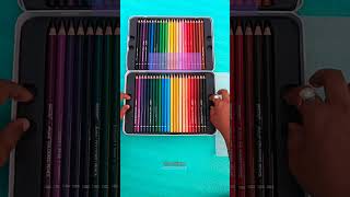 Brustro colored pencils unboxing and review set of 72 ✨😍 brustro drawing shorts unboxing art [upl. by Retep]