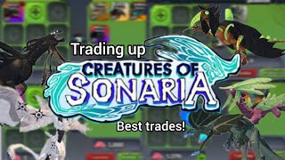 Trading up 01  Creatures Of Sonaria AngelicAlloOficial [upl. by Naillij]