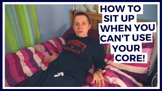 Bed Mobility for PARAPLEGICS and QUADRIPLEGICS  How to SIT UP and MOVE AROUND without CORE [upl. by Madelon]