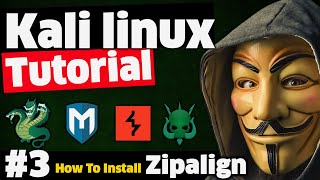 Kali Linux Tutorial  How To Install Zipalign  Zipalign error Fix  2023 [upl. by Ailgna]