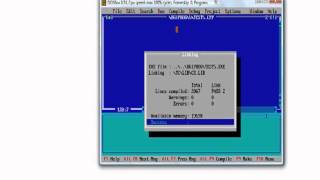 Turbo C and 16 colors bitmap [upl. by Ahsercul]