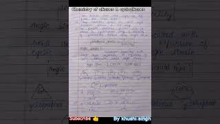 chemistry😍BSc 5th semester 💥 Baeyer strain theory amp Corey house synthesis💥part 4✍️ [upl. by Doownelg]