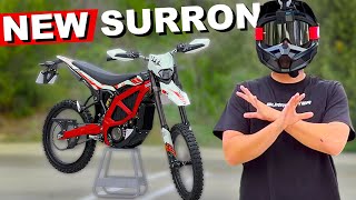 The NEW Surron ULTRA BEE  Official Test and Review Electric Dirt Bike [upl. by Yeznil]