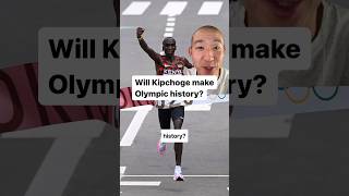 Will Kipchoge make Olympic history olympics paris2024 marathon [upl. by Hazeghi204]