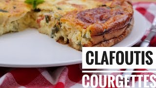 CLAFOUTIS AUX COURGETTES ET MOZZARELLA [upl. by Egreog]