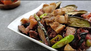 PORK BINAGOONGAN RECIPE  Binagoongang Baboy [upl. by Ecnar]