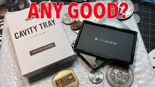 RIDGE WALLET Coin Tray Unboxing and install Is it any good [upl. by Allecram629]