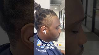 🎯🫡💈trending hairstyle haircut alleven cutsbygreg texasbarber houston barber menshair [upl. by Volnay]