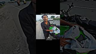 Chapri zx10r bike pe thuk diya chapri shorts viralvideo rider ktm bike zx10r [upl. by Etnuaed994]