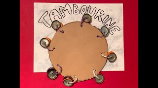 How To Make a Recycled Tambourine [upl. by Yreva143]