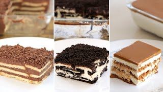 Biscuit Cake  3 Easy Ways  Layered Biscuit Cake Recipes [upl. by Drummond452]