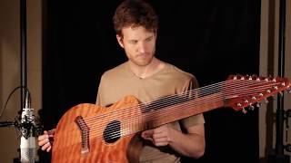 Tonedevil A13 Harp Guitar Demo [upl. by Aromas]