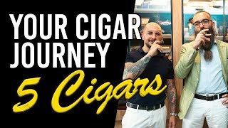 Start Your Cigar Journey Right With These 5 Great Cigars cigarculture cigartalk [upl. by Tengler307]