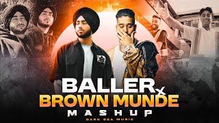 Baller x Brown Munde Mashup2024  Shubh ft Ap dhillon  Baller  Brown Munde  Dark Sea Music [upl. by Morna652]