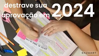 COMO RETOMAR O HÁBITO DOS ESTUDOS EM 2024  ESTRATÉGIAS PARA CONCURSOS [upl. by Cloutman]