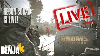 SIX DAYS IN FALLUJAH \ RECON SQUAD IS LIVE [upl. by Tyrrell436]