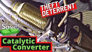 Catalytic Converter Theft Deterrent Easy and Cheap [upl. by Jordain]