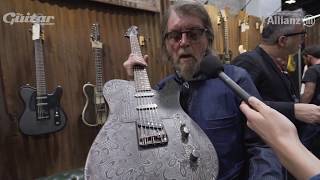 James Trussart reveals the Brad Paisley model  NAMM 2018 [upl. by Calypso]