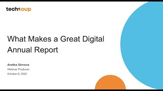 What Makes a Great Digital Annual Report [upl. by Amadis]