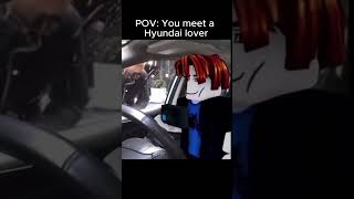 POV You meet a Hyundai lover burnouts automobile car subscribe funny roblox [upl. by Arekat]