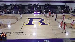 Righetti High School vs Atascadero High School Boys JuniorVarsity Basketball [upl. by Maurita]