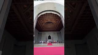 Ceremonious chiangkaishekmemorialhall architecture taipei taiwan travel [upl. by Ludewig125]