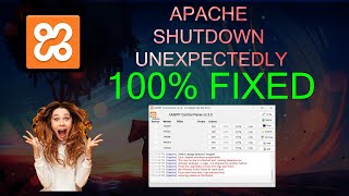 RESOLVED  Apache shutdown Unexpectedly xampp apache xamppserver [upl. by Farman]