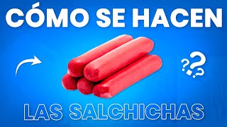 ✅ Así se Hacen las SALCHICHAS en Fábrica 🏭🌭  Descubre cómo se hacen las salchichas [upl. by Zaria]