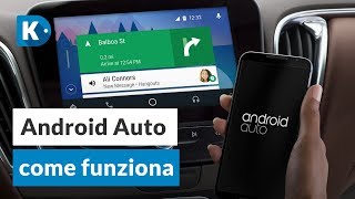 ANDROID AUTO cosè e come funziona [upl. by Beatrice]